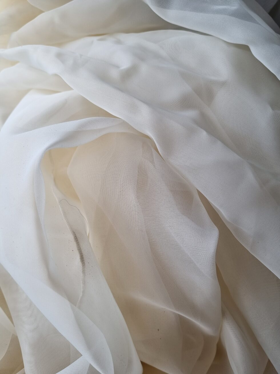 Velo Liso para Arcos de Novias - Ivory