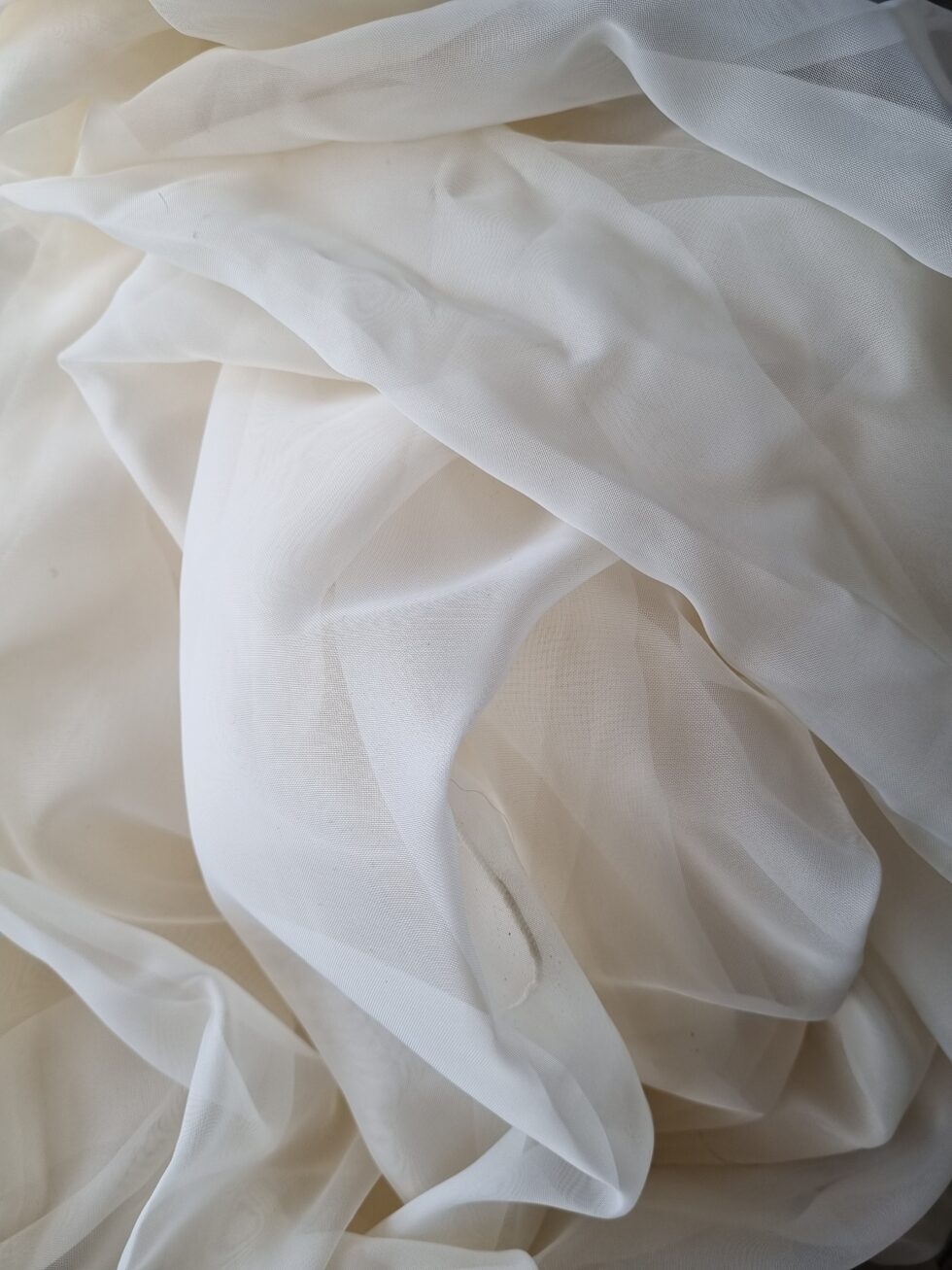 Velo Liso para Arcos de Novias - Ivory - Imagen 4