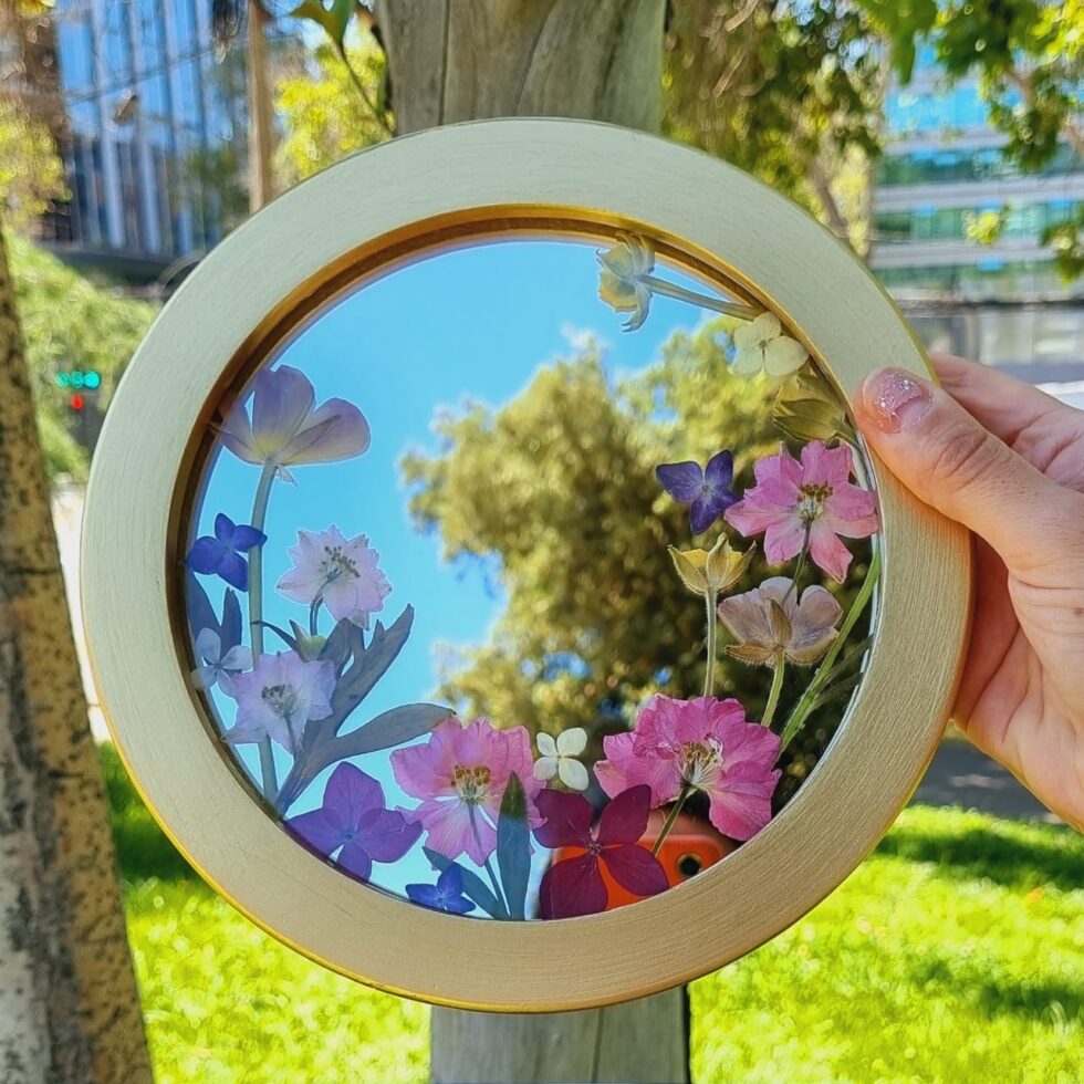 Taller Especial • Espejo con flores • 20 Dic - Imagen 11