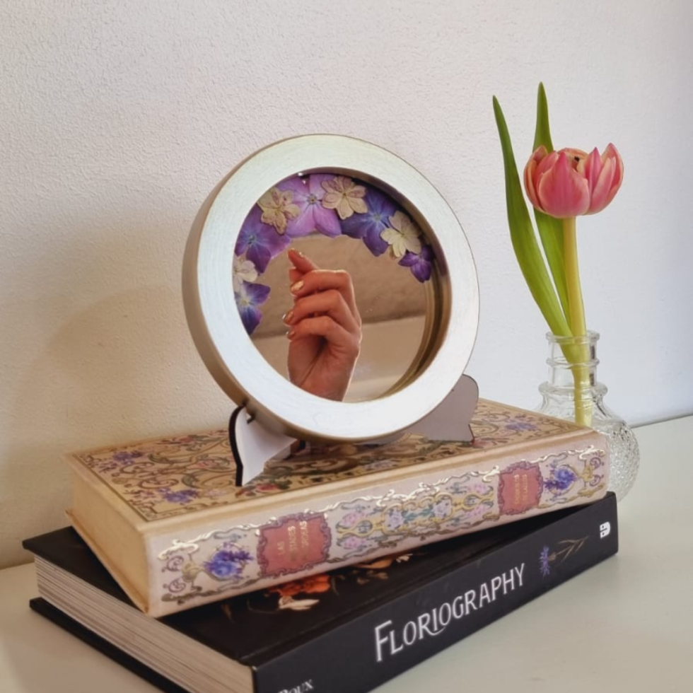 Taller Especial • Espejo con flores • 20 Dic - Imagen 6