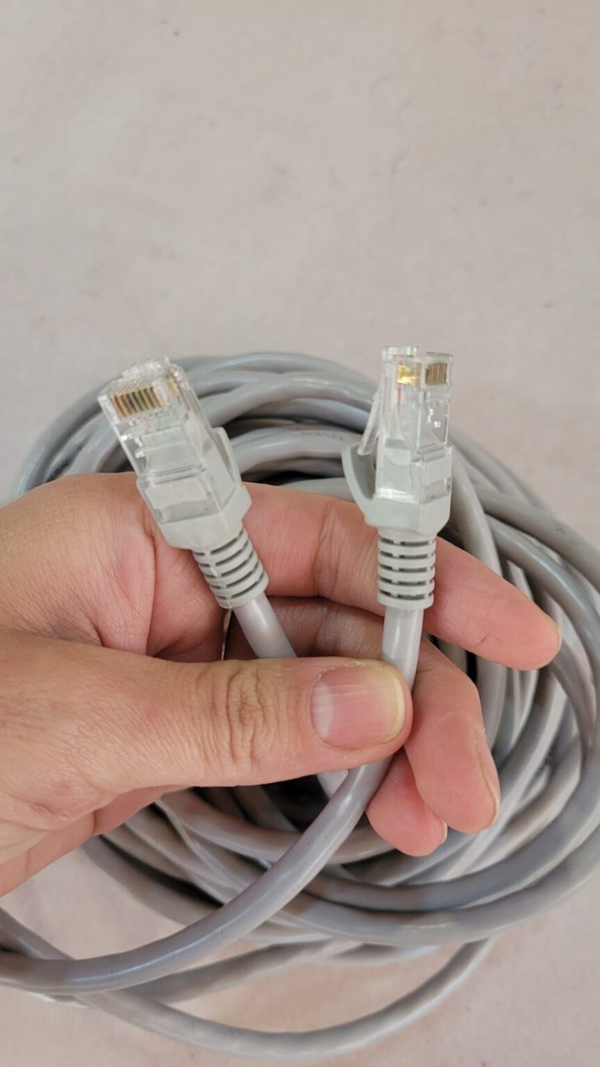 Cable Red Cat 6 10 Metros Gris - Imagen 2