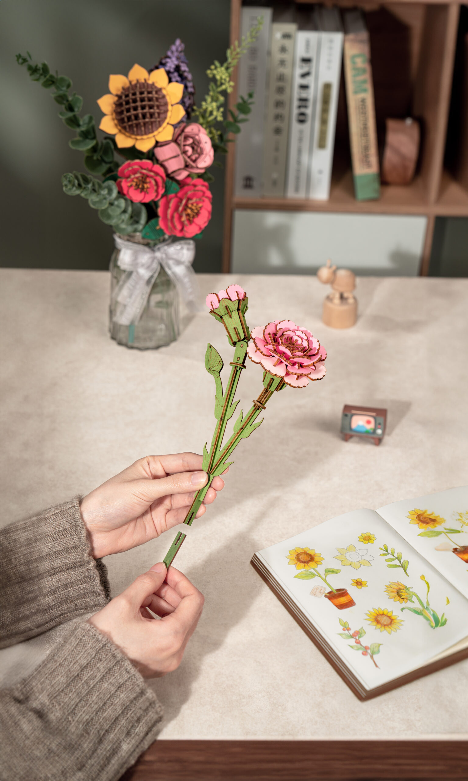 PUZLE DE FLOR 3D - Imagen 6