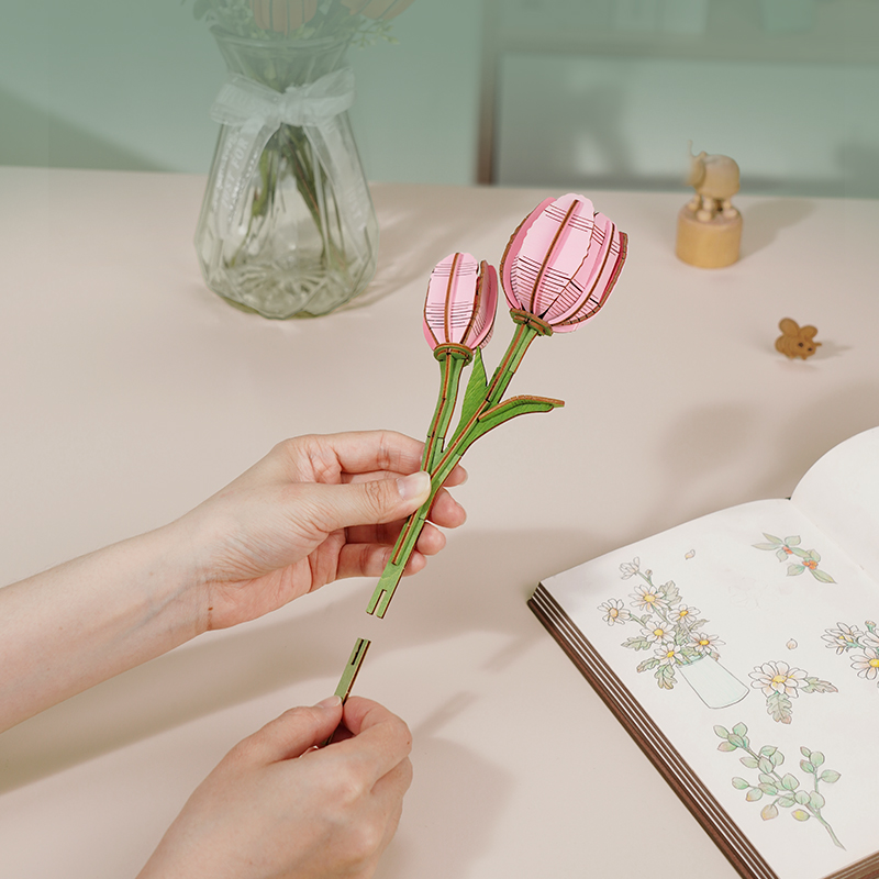 PUZLE DE FLOR 3D - Imagen 3